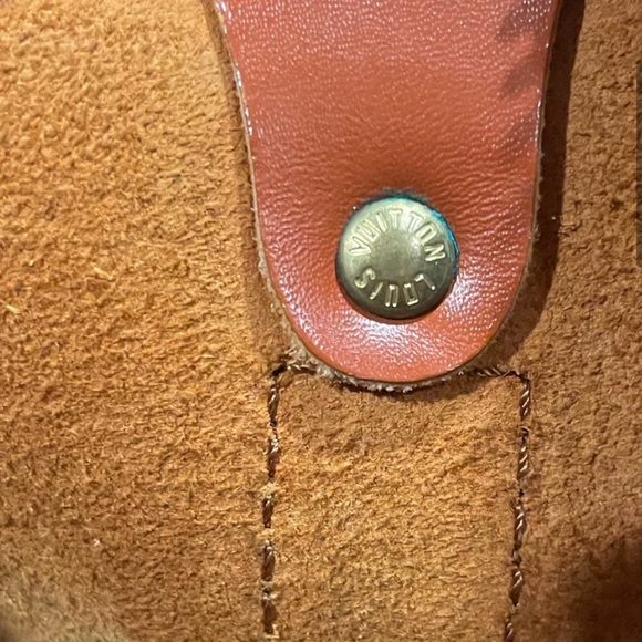 LOUIS VUITTON 55 Epi Keepall Boston Weekend Travel Bag - Kenyan Fawn/Brown RARE - Picture 8 of 12